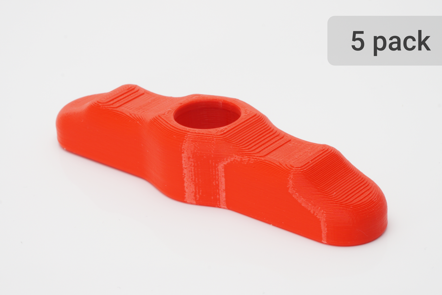 Multi pack | 5 SyringeGrips | Red