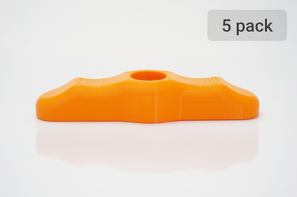 Multi pack | 5 SyringeGrips | Orange