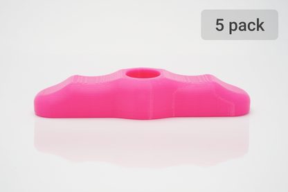 Multi pack | 5 SyringeGrips | Pink